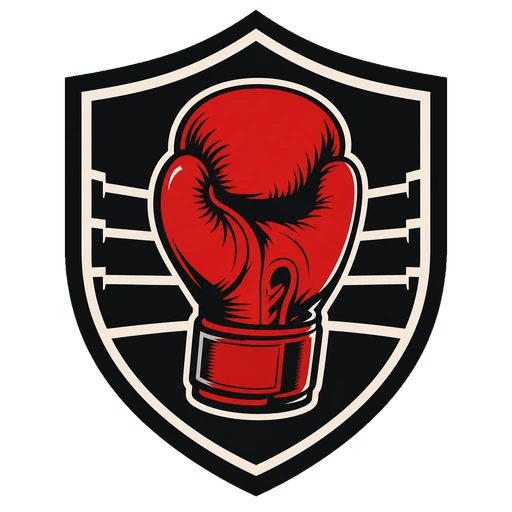 Emblema Stan Boxing — mănușă și corzi de ring